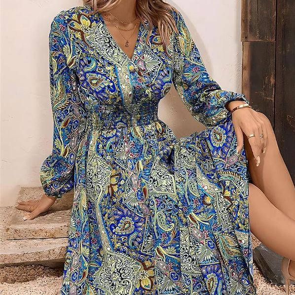 Ethnic Fashion For Ladies - Autumn New Women's Fashion Style Elegant