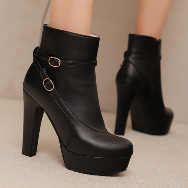 Fashion Platform Boots Women S - Ethnic Fashion For Ladies recension och pris