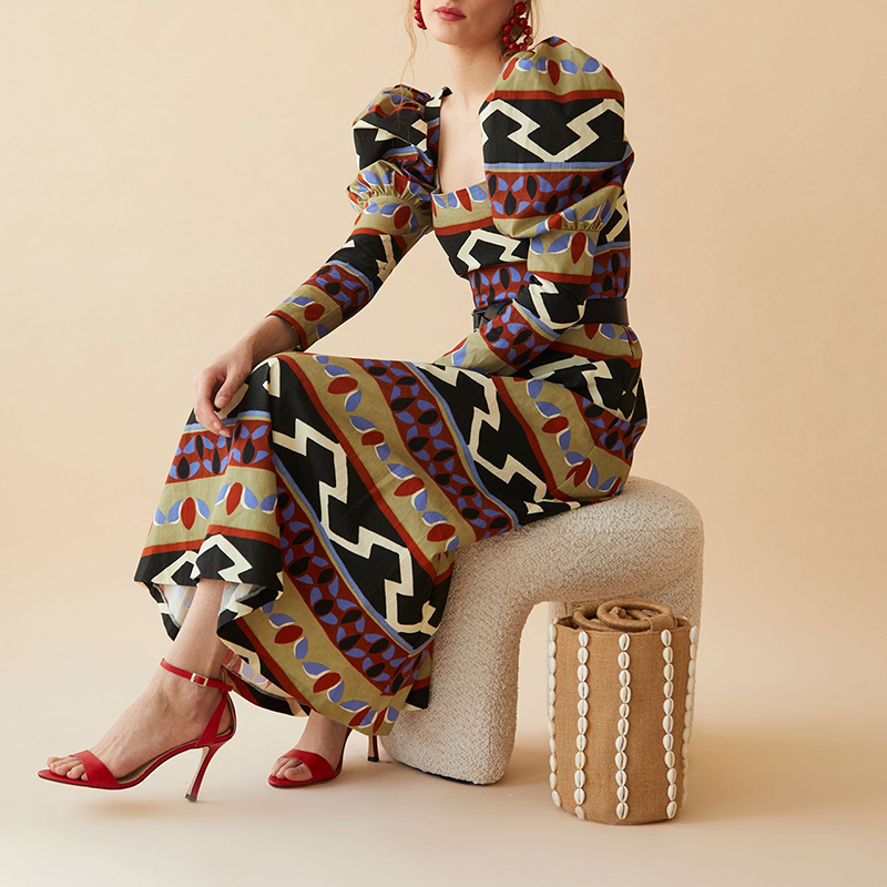 Vintage Ethnic Style Pattern P - Ethnic Fashion For Ladies recension och pris