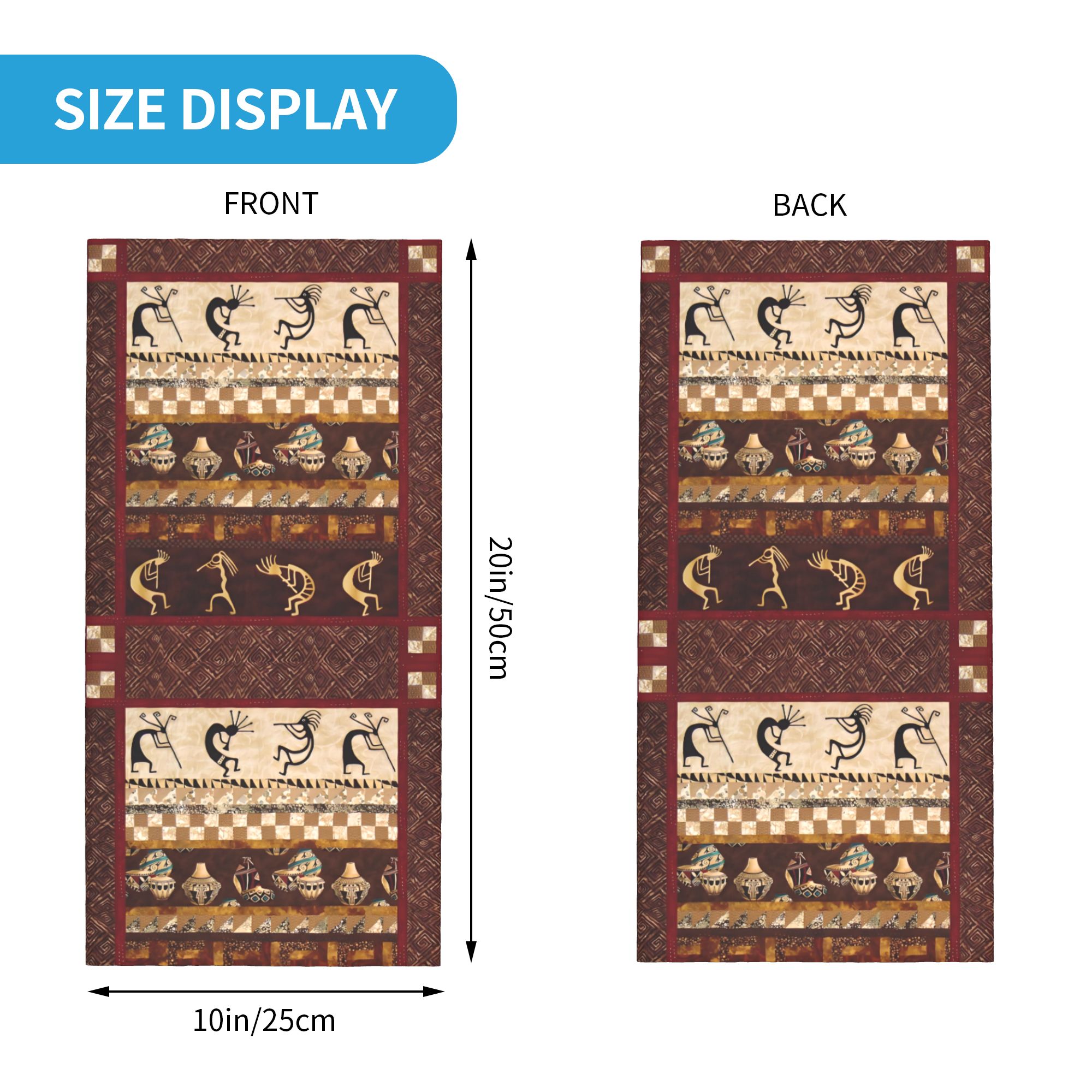 Custom Kokopelli Winter Headba - Ethnic Fashion Designers recension och pris