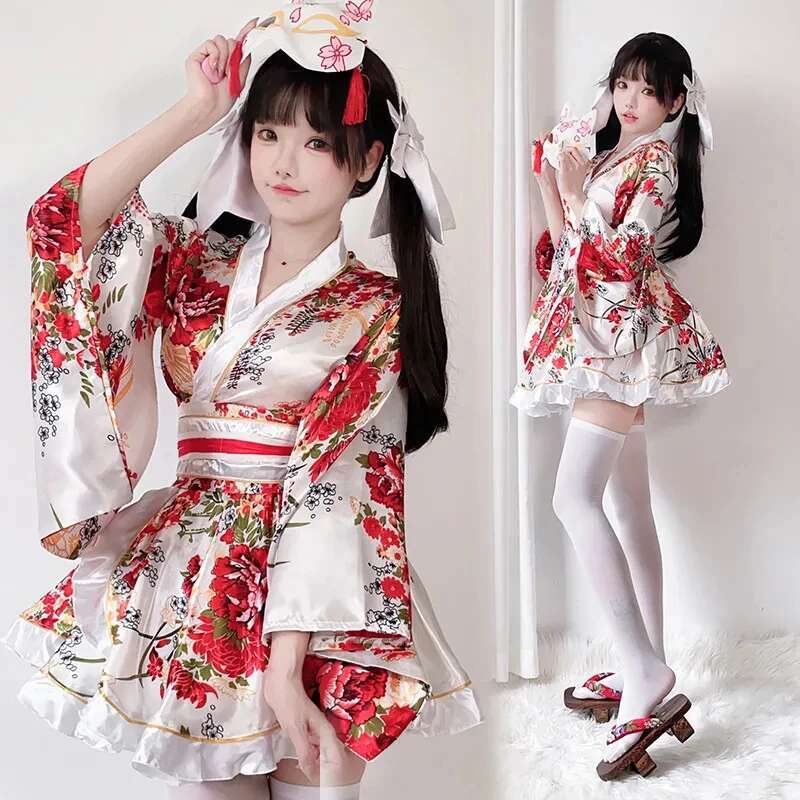 Japanese Modified Kimono Dress - Ethnic Outfit recension och pris
