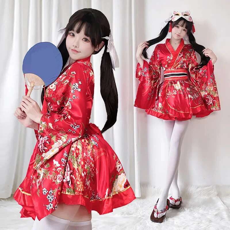 Japanese Modified Kimono Dress - Ethnic Outfit recension och pris
