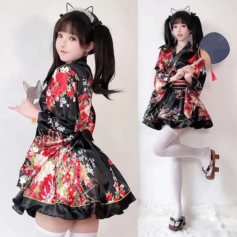Japanese Modified Kimono Dress - Ethnic Outfit recension och pris