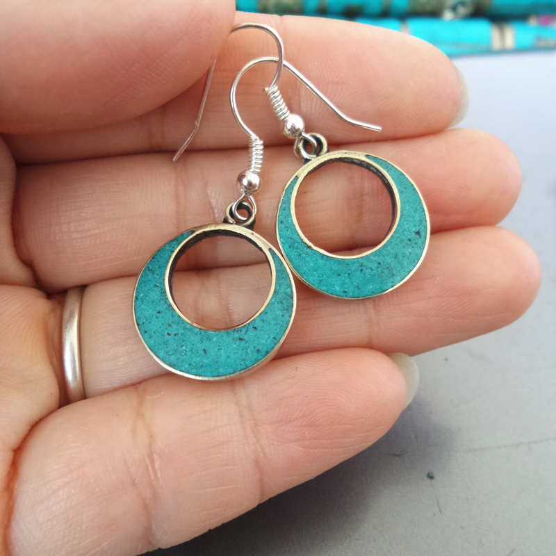 Ethnic Vintage Earring Circle  - Ethnic Fashion Com recension och pris