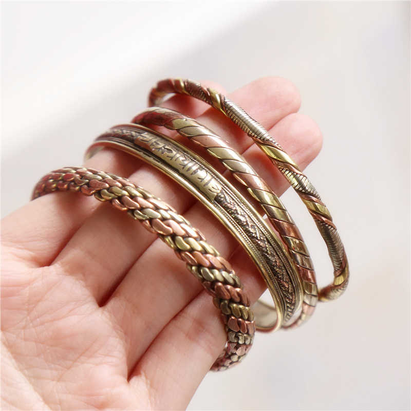 Indian Jewelry Red Copper Wrap - Ethnic Fashion Com recension och pris