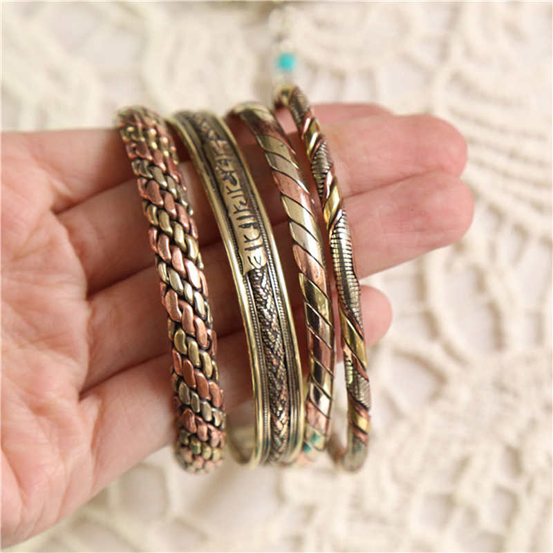 Indian Jewelry Red Copper Wrap - Ethnic Fashion Com recension och pris