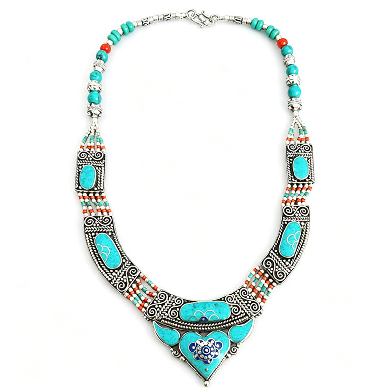 BOHO Vintage Necklaces Collect - Ethnic Fashion Com recension och pris