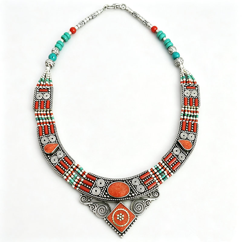 BOHO Vintage Necklaces Collect - Ethnic Fashion Com recension och pris