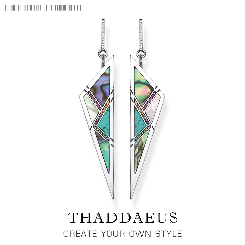 Earrings Triangle,Americans Fi - Ethnic Fashion Meaning recension och pris