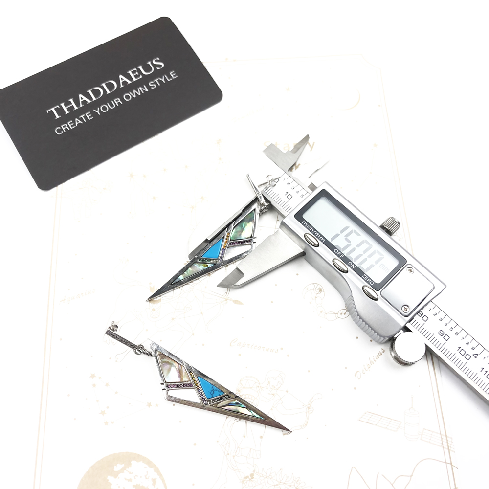 Earrings Triangle,Americans Fi - Ethnic Fashion Meaning recension och pris