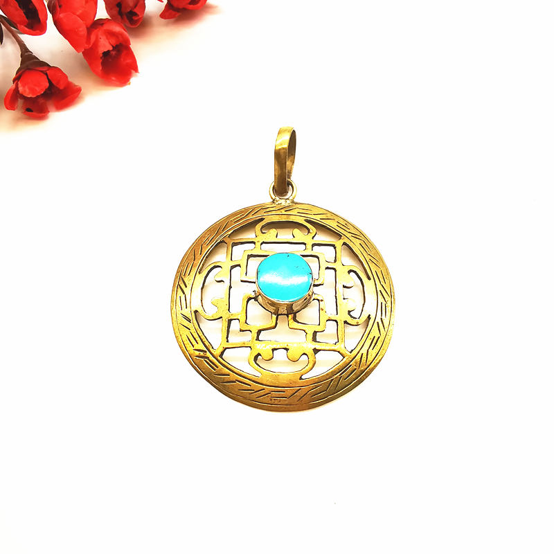 Tibetan Jewelry Mandala Holly  - Ethnic Fashion Com recension och pris