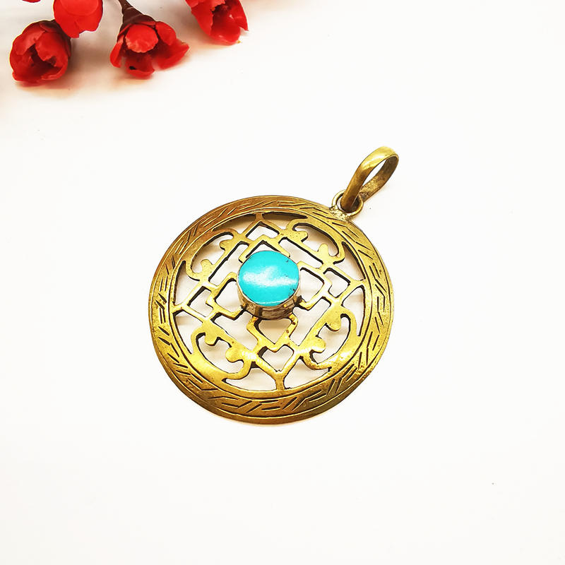 Tibetan Jewelry Mandala Holly  - Ethnic Fashion Com recension och pris