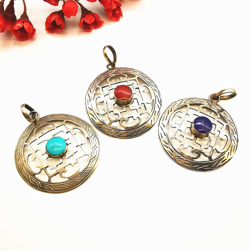 Tibetan Jewelry Mandala Holly  - Ethnic Fashion Com recension och pris