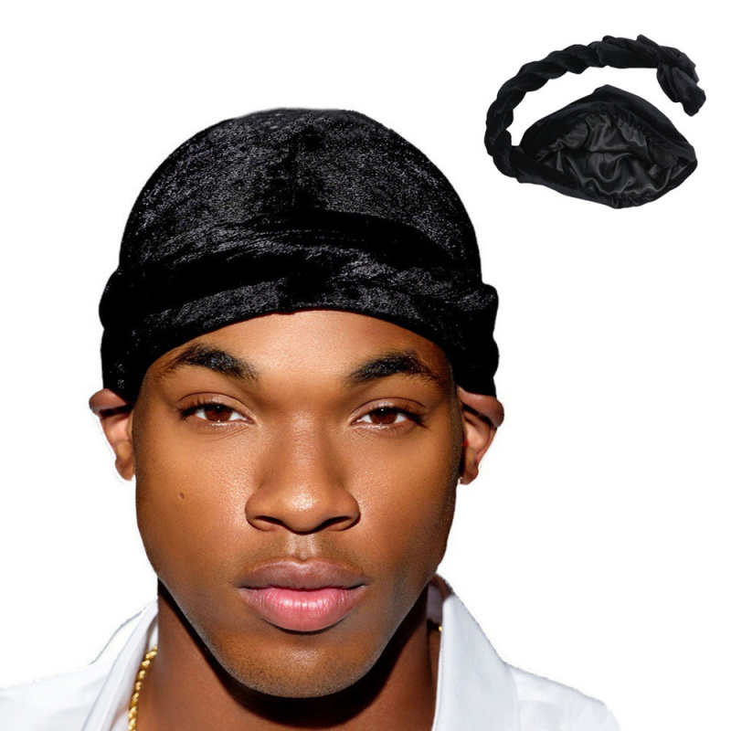 Solid Color Men's Velvet Head  - Ethnic Fashion Designers recension och pris