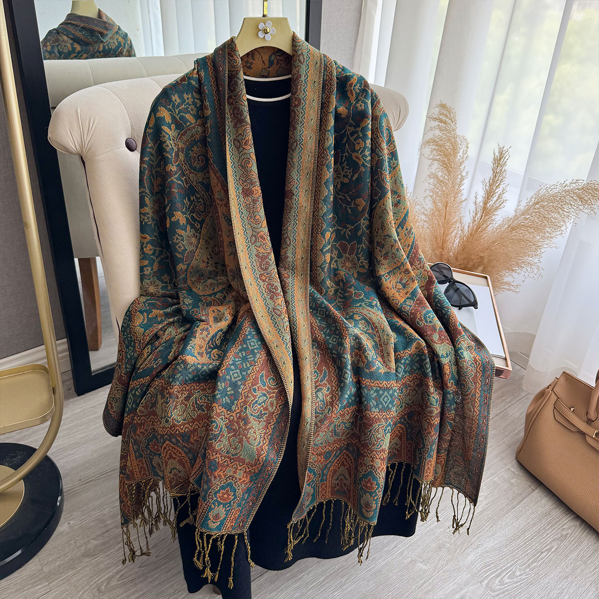 2025 Tassel Blanket Design Eth - Ethnic Fashion Designers recension och pris