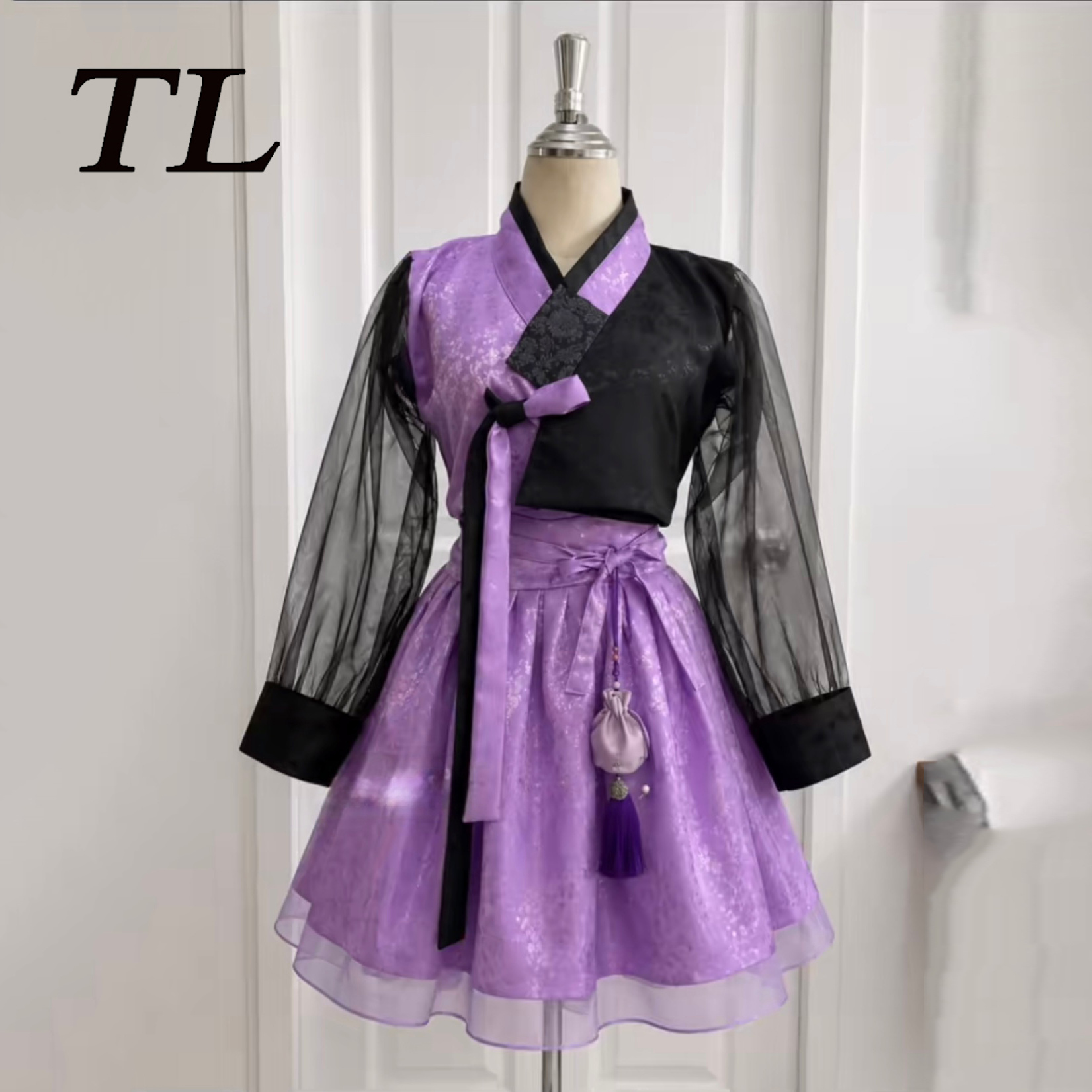 TL Concert Purple And Black Mo - Hanbok Modern Set recension och pris