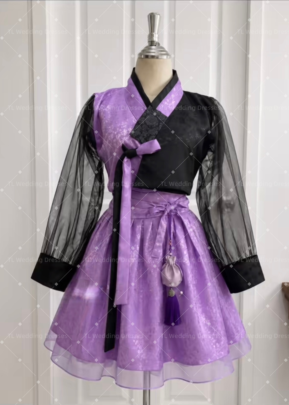 TL Concert Purple And Black Mo - Hanbok Modern Set recension och pris