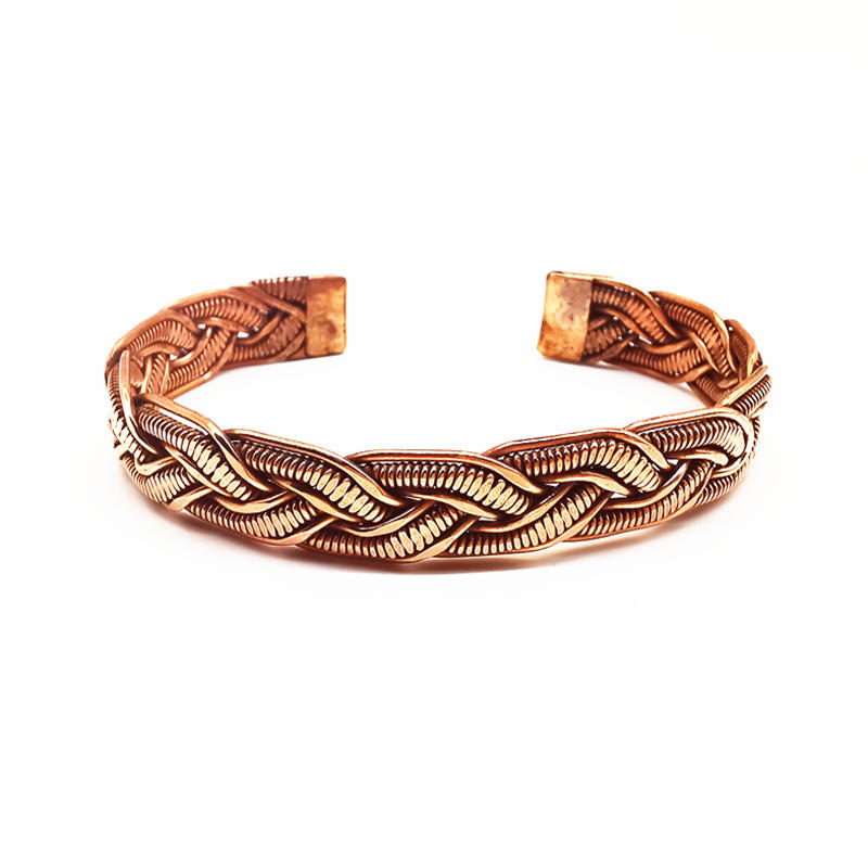 Red Copper Wristed Open Cuff W - Ethnic Fashion Com recension och pris