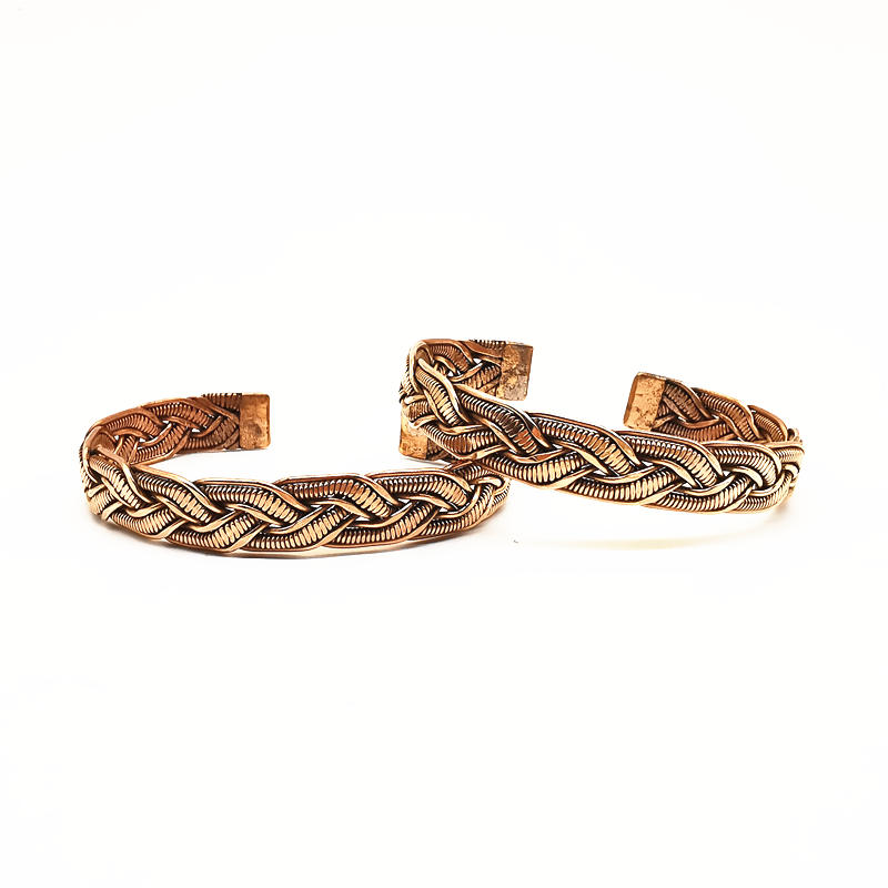 Red Copper Wristed Open Cuff W - Ethnic Fashion Com recension och pris