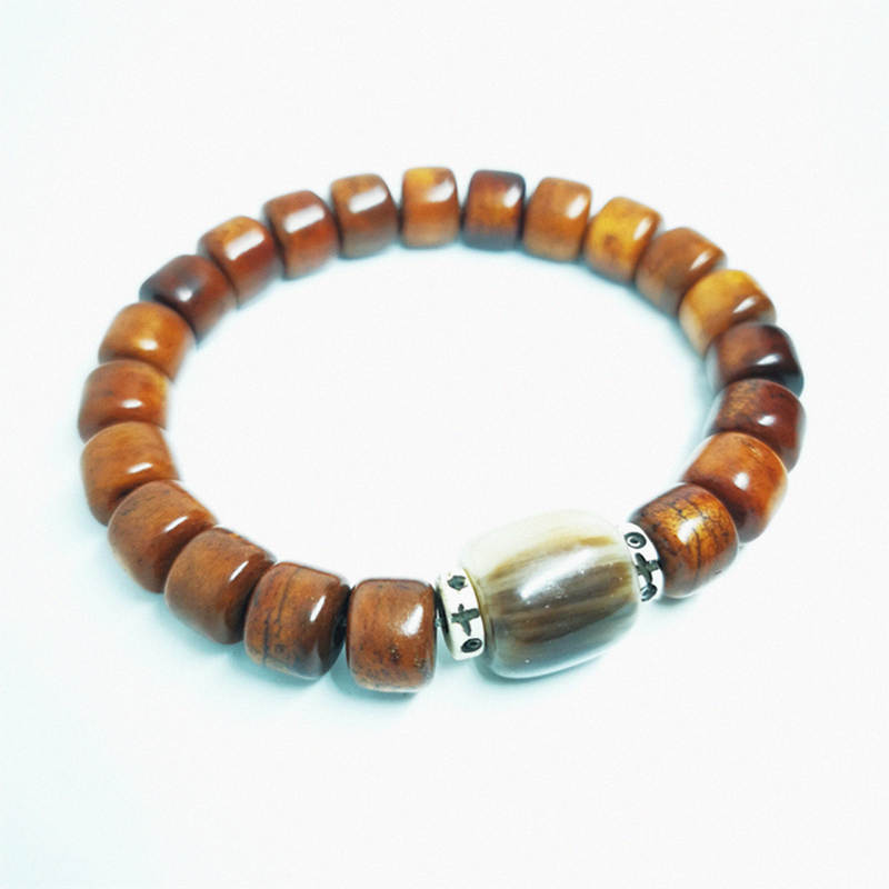 Tibetan Bracelet Stretch Old C - Ethnic Fashion Com recension och pris
