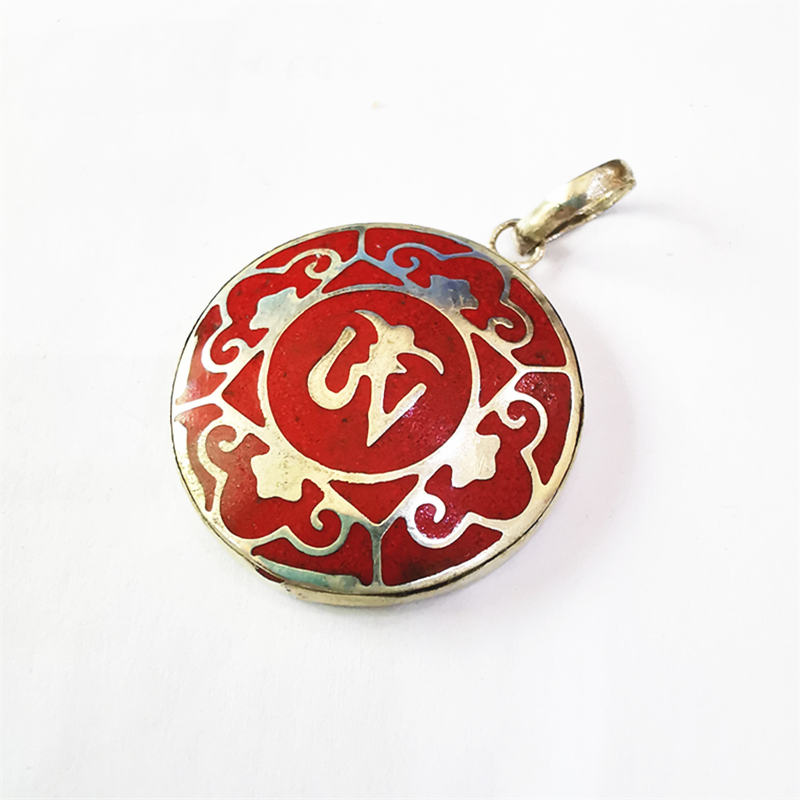 Tibetan White Metal Copper Man - Ethnic Fashion Com recension och pris