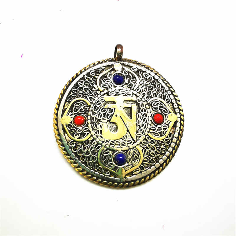 Tibet OM Amulet Pendants Tibet - Ethnic Fashion Com recension och pris